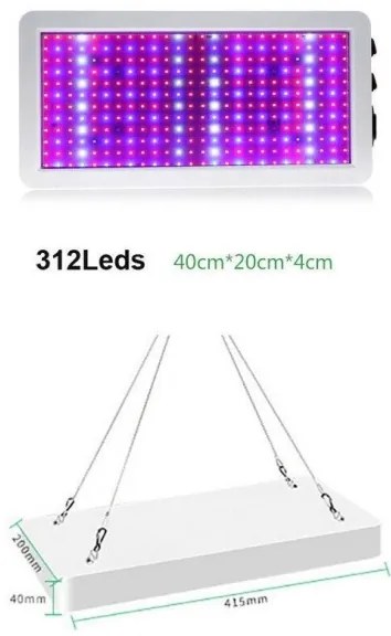 LED Függőlámpa növények termesztéséhez LED/36W/230V IP44