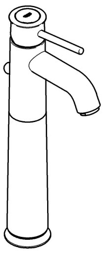 GROHE 32868000 - BAUCLASSIC mosdócsaptelep DN 15, fényes króm