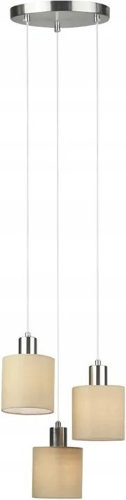 Natina függeszték max. 3x25W E14 IP20 króm