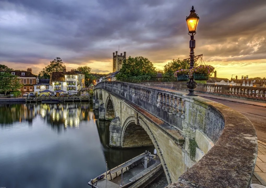 Poszter 84,1x59,4cm Híd a Temze felett, Assaf Frank