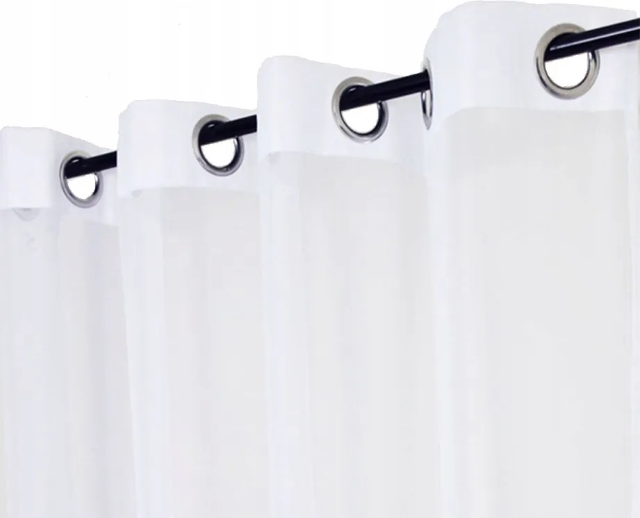 Függöny Fátyol Függöny Átlós Függöny 145x250 Fehér