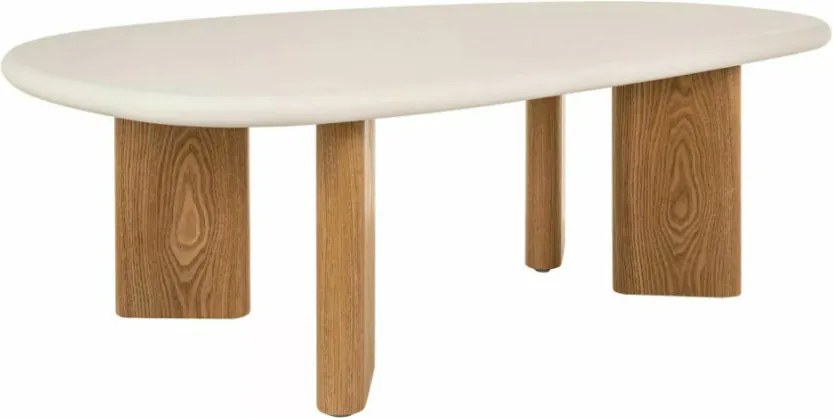 Alpen dohányzóasztal ekrü/tölgy