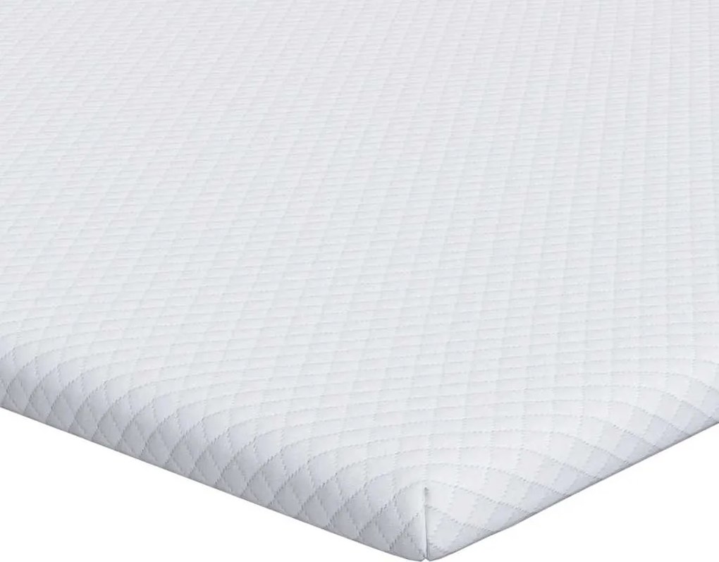 vidaXL Matrac topper Fehér 90 x 190 cm Jacquard Szövet