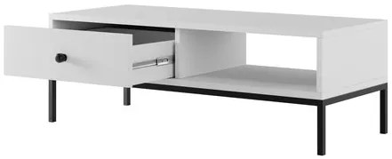 Dohányzóasztal Tezarta 1SZ (világosszürke + fekete) . 1103769
