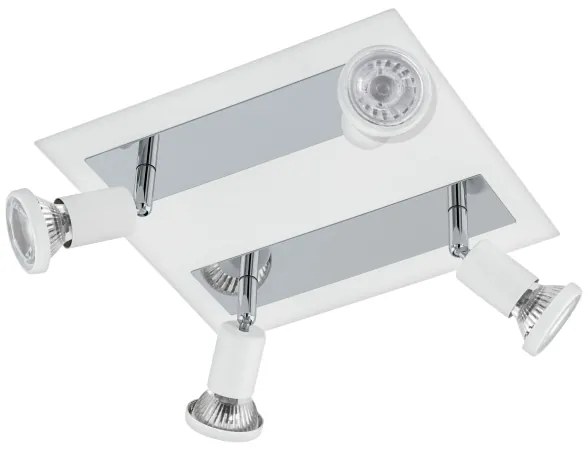 Eglo 94962 - LED Spotlámpa SARRIA 4xGU10-LED/5W/230V