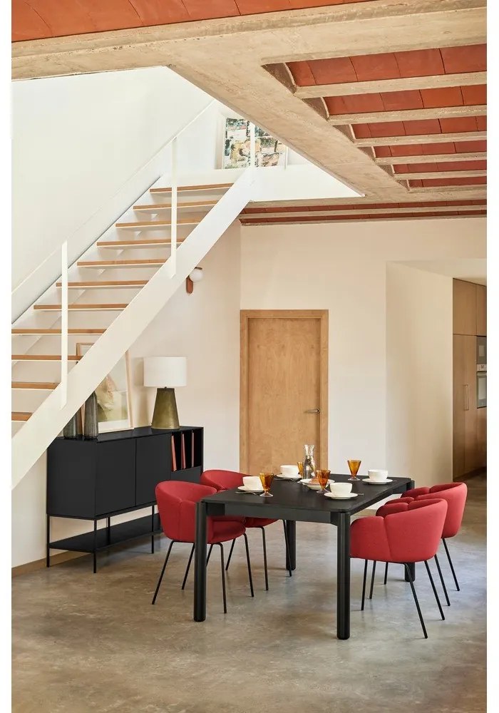 Téglavörös komód 166x98x45 cm Platt – Teulat