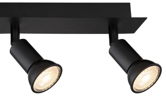 Globo 57998-4 - Spotlámpa DREW 4xGU10/35W/230V fekete