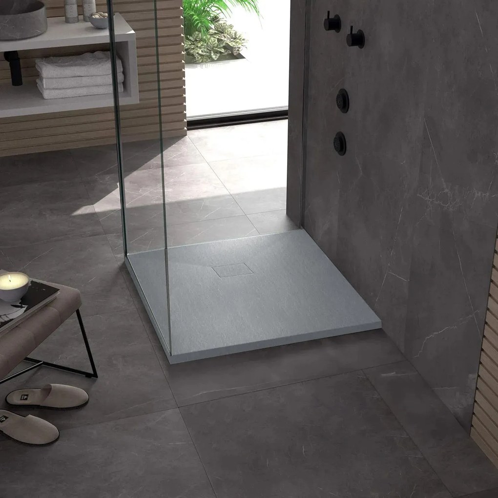 Zuhanytálca Magnum Grey 90x90