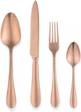 Destello Copper evőeszközök 24 részes Verlo szett
