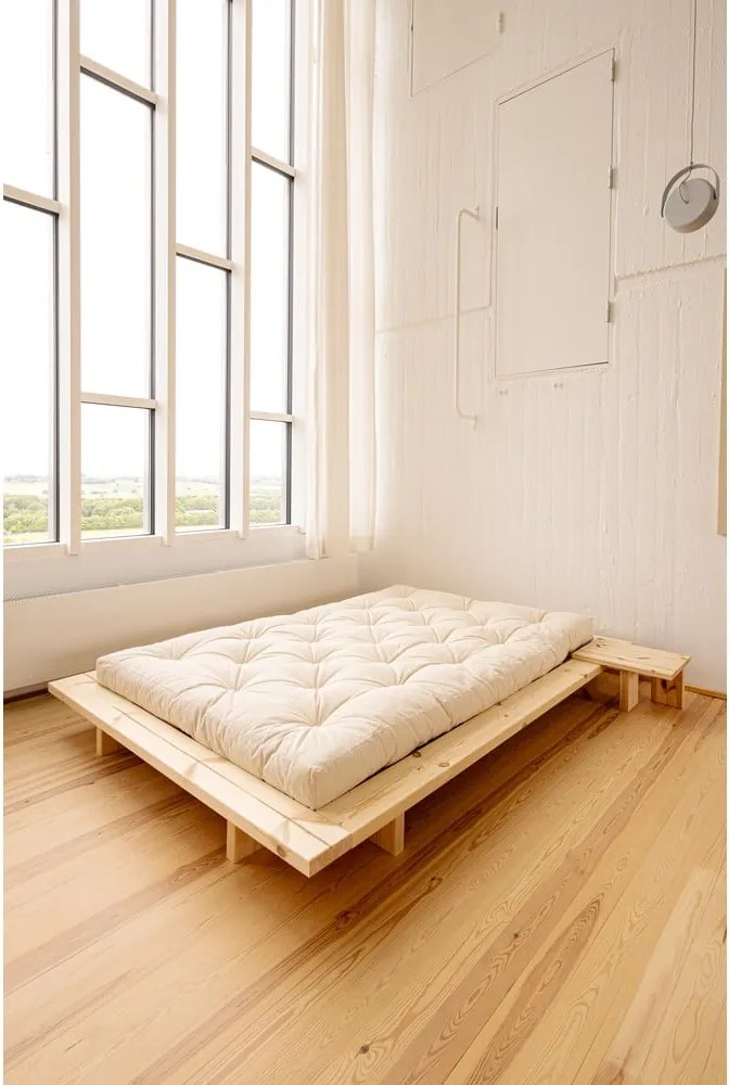 Barna borovi fenyő éjjeliszekrény Japan – Karup Design