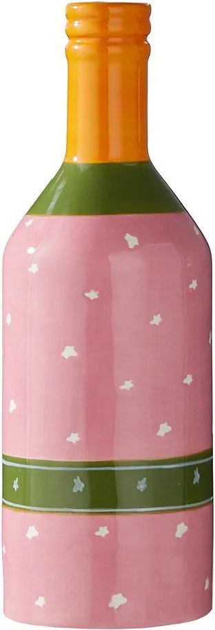 SIP kerámia váza 24 cm , pezsgősüveg