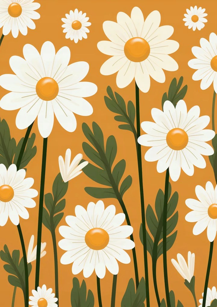 Poszter 21x29,7cm Napsütötte kert