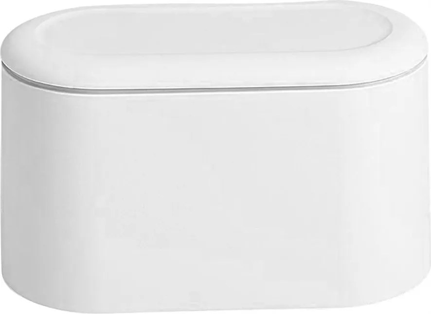 Kis szemeteskosár Hulladékgyűjtő kosár otthonra fehér