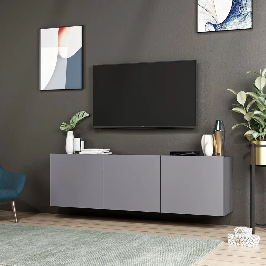 TV szekrény White - Anthracite