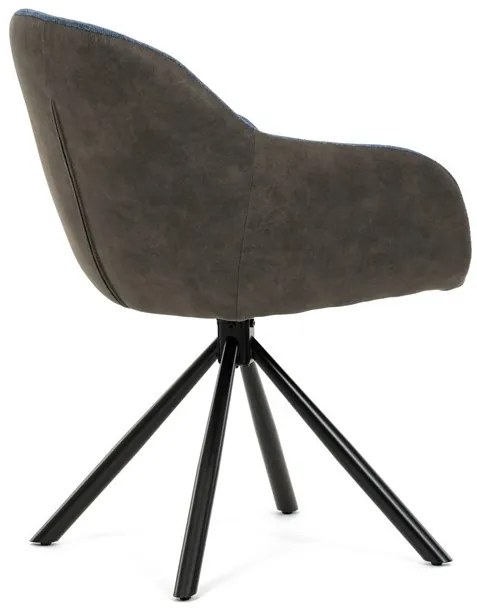 Kék Szövet Étkezőszék. DCH-Y1143 BLUE2