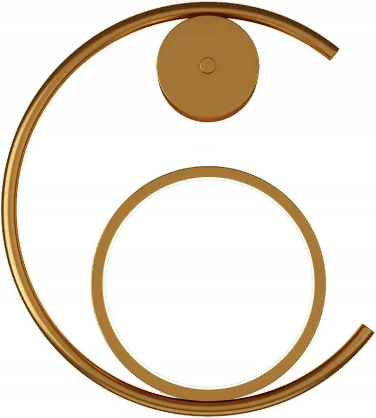 Fali Lámpa Led Fali Lámpa Fém Réz