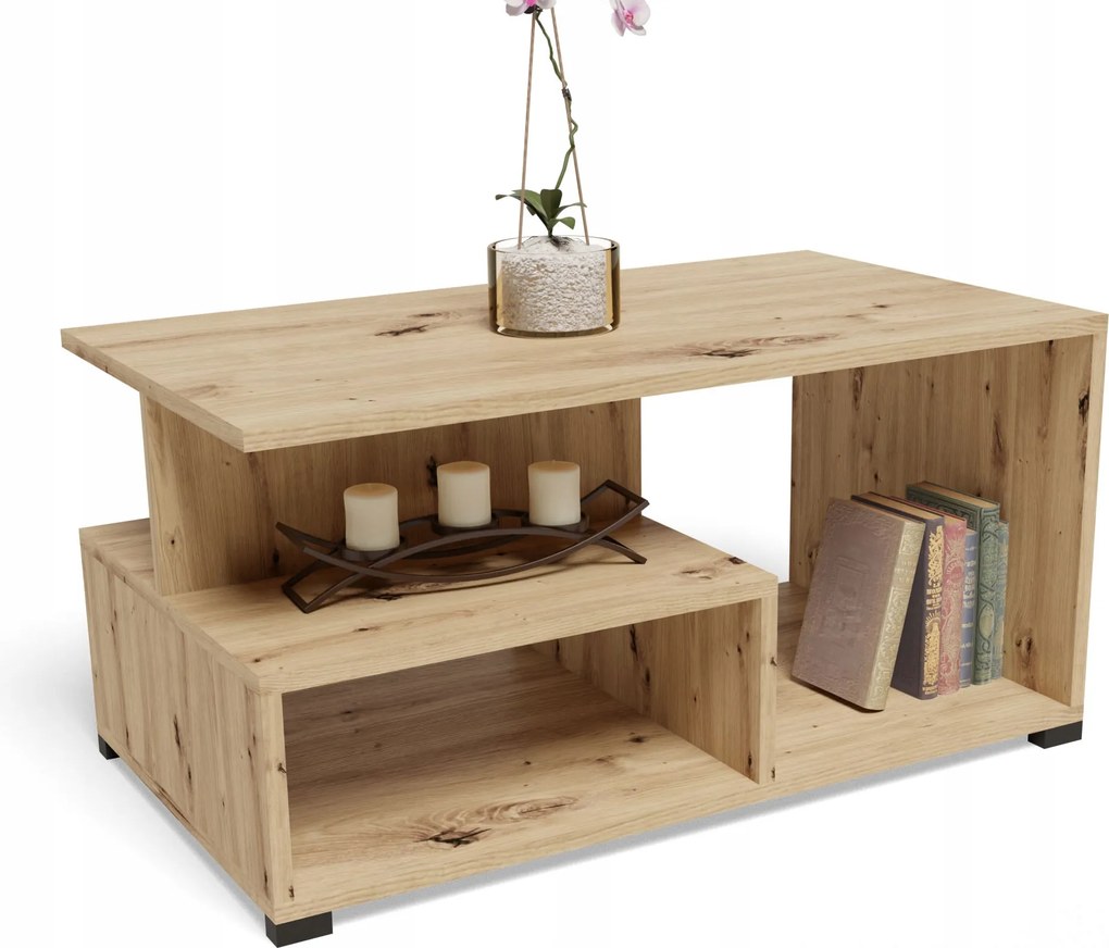 Dohányzóasztal pad Prima EX3 artisan 18mm