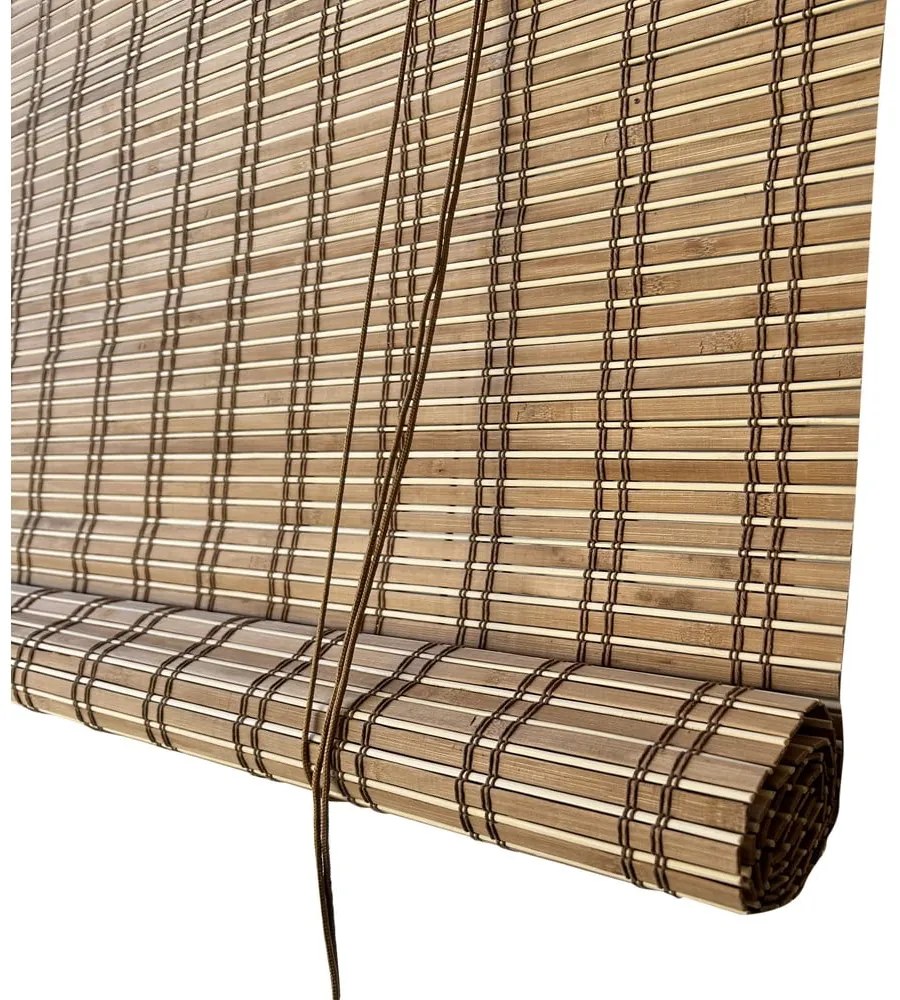 Natúr színű bambusz roló 100x160 cm Lepus – Gardinia