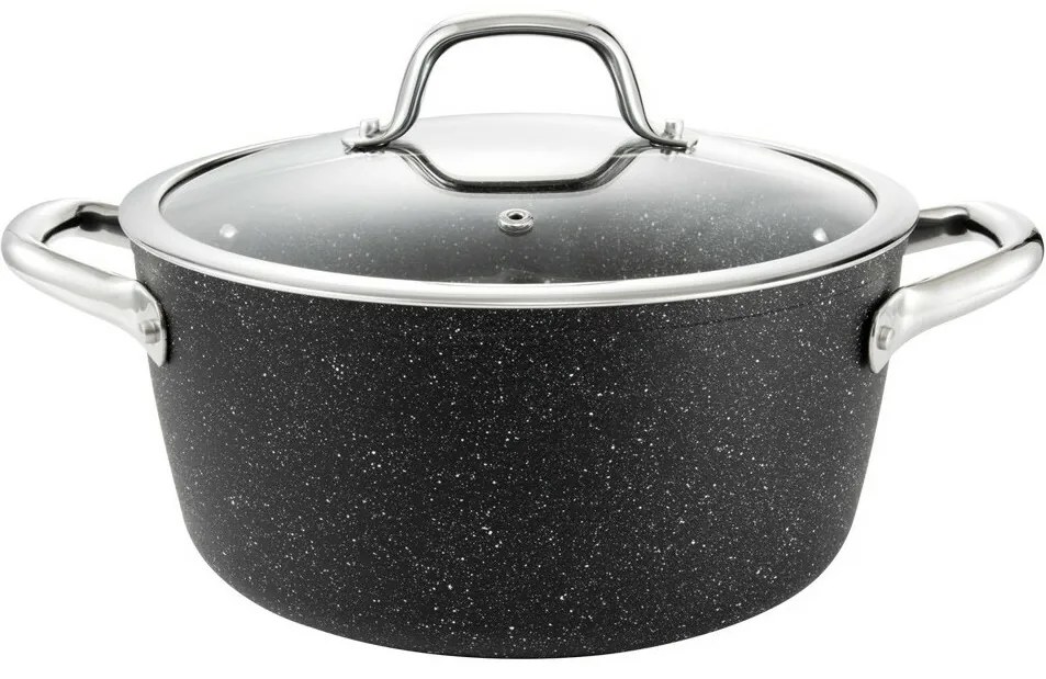 Tescoma PRESIDENT Stone lábas fedővel, 4,5 l, 4,5 l