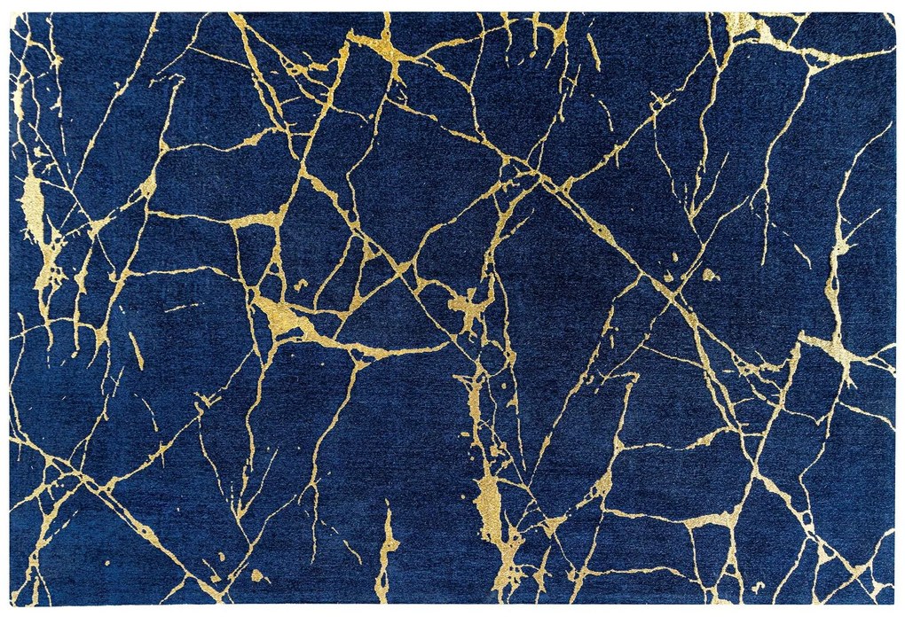 MARBLE arany királykék szőnyeg 160x240cm