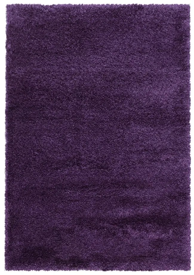 Sötétlila szőnyeg 160x230 cm Fluffy – Ayyildiz Carpets
