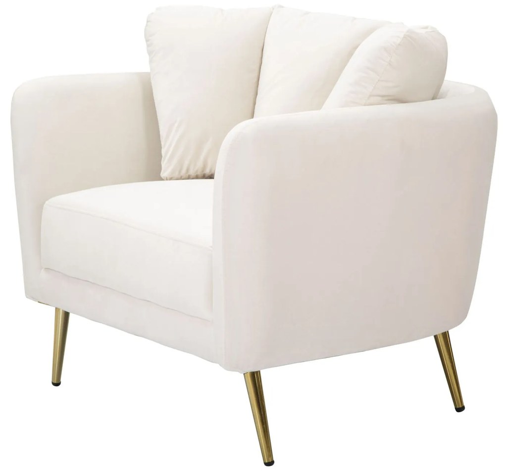 Fotel kiev krém 88x77x74cm