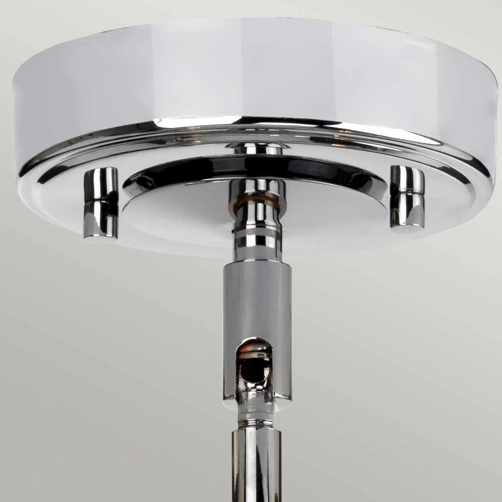 Elstead glamour modern LED függeszték agatha króm átlátszó elsbath-agatha3p-pc IP44