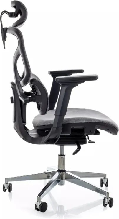 EQ-1 forgószék szürke/króm