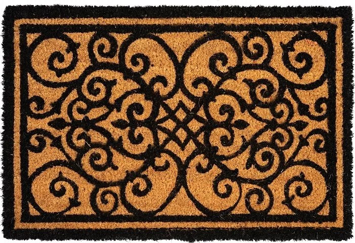 Lábtörlő cipőhöz 40x60 kókusz Couleur dísz