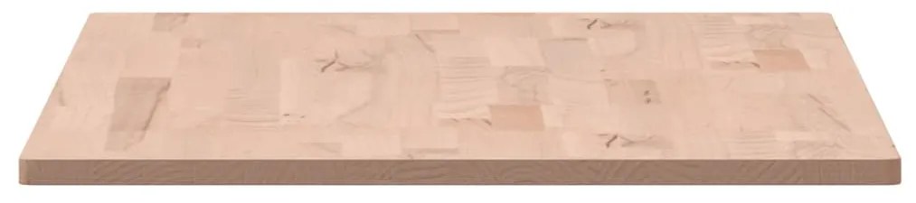 tömör bükkfa téglalap alakú asztallap 80 x 40 x 1,5 cm