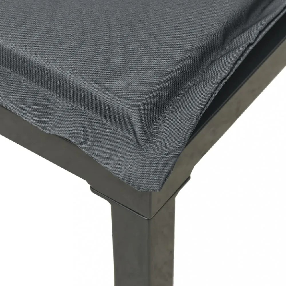 2 db fekete-szürke polyrattan kerti sarokfotel párnákkal