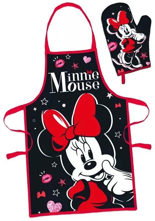 Disney Minnie Smooch női kötény 2 darabos szett