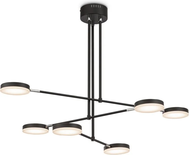 MAYTONI MOD070PL-L38B3K FAD Modern Led Függesztett Lámpa Fekete LED IP20