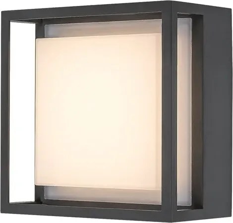 Rabalux mendoza kültéri fali lámpa 6,5w 530lm ip65 antracit