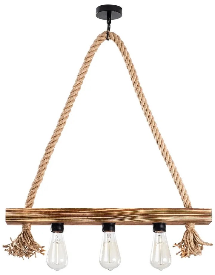 Natúr színű függőlámpa Erebos – Opviq lights