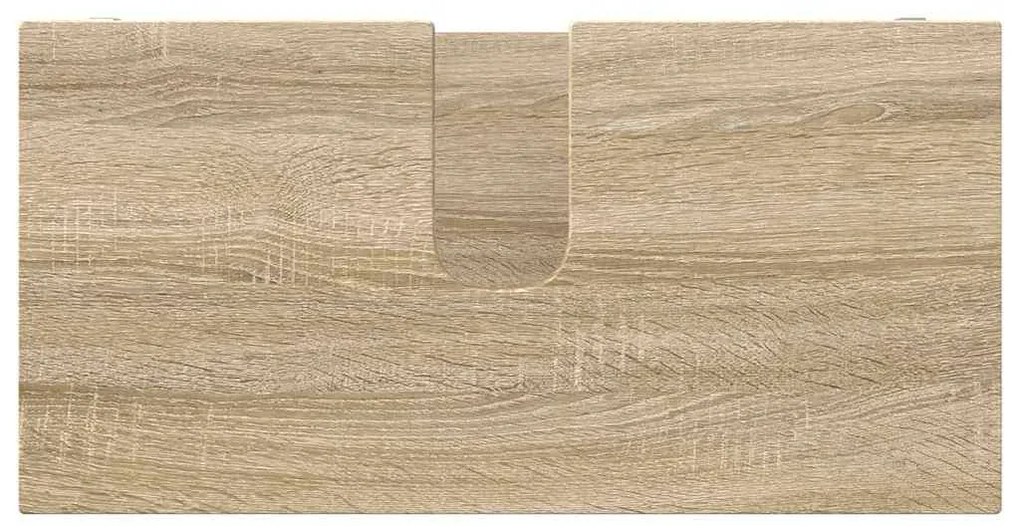 Fürdőszoba mosdószekrény Sonoma tölgy 60 x 30 x 60 cm Faanyag