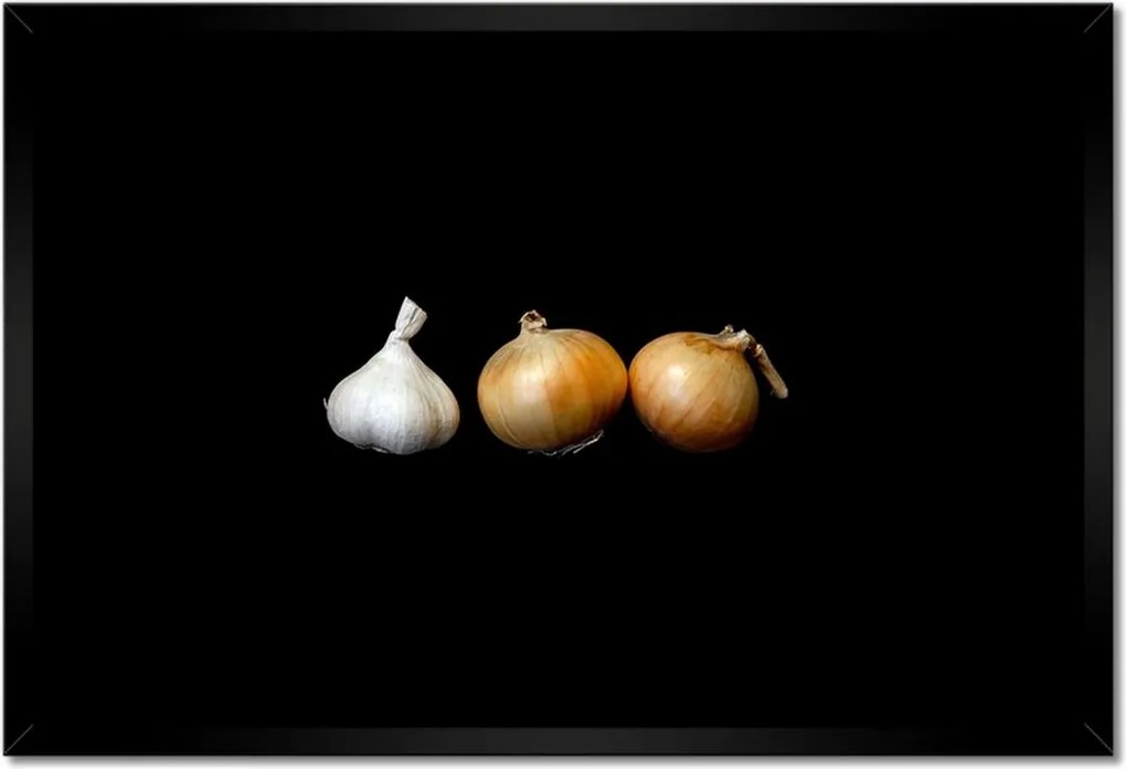 Poszterek keretben 60x40 Hagyma Fokhagyma Zöldségek