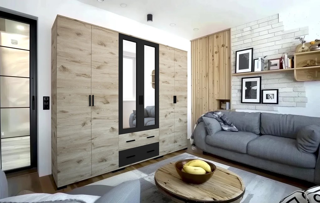 Napoly gardróbszekrény 240 cm