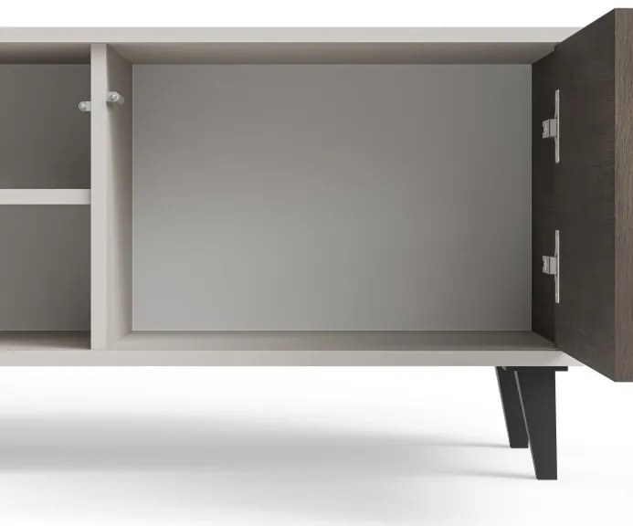 Random 2 RTV-1 TV állvány kasmír/dió 150cm
