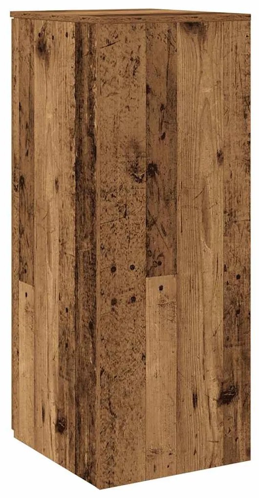 tároló szekrény antik fa 40x45x103,5 cm szerelt fa
