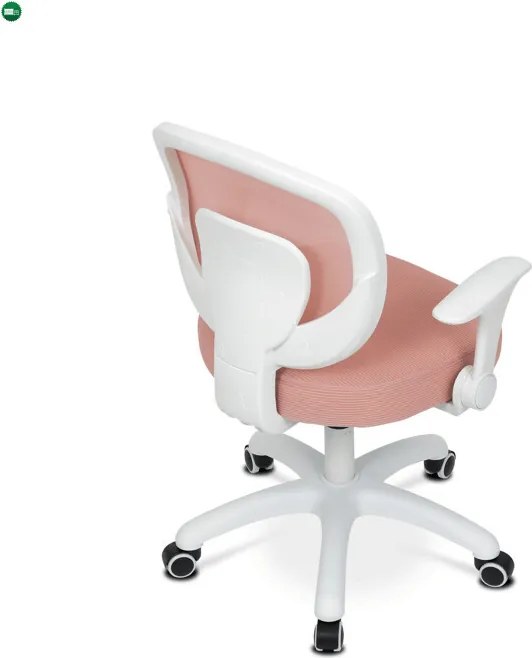 Gyerek Forgószék, Magasságállítás, Rózsaszín Hálós. KA-K1062 PINK