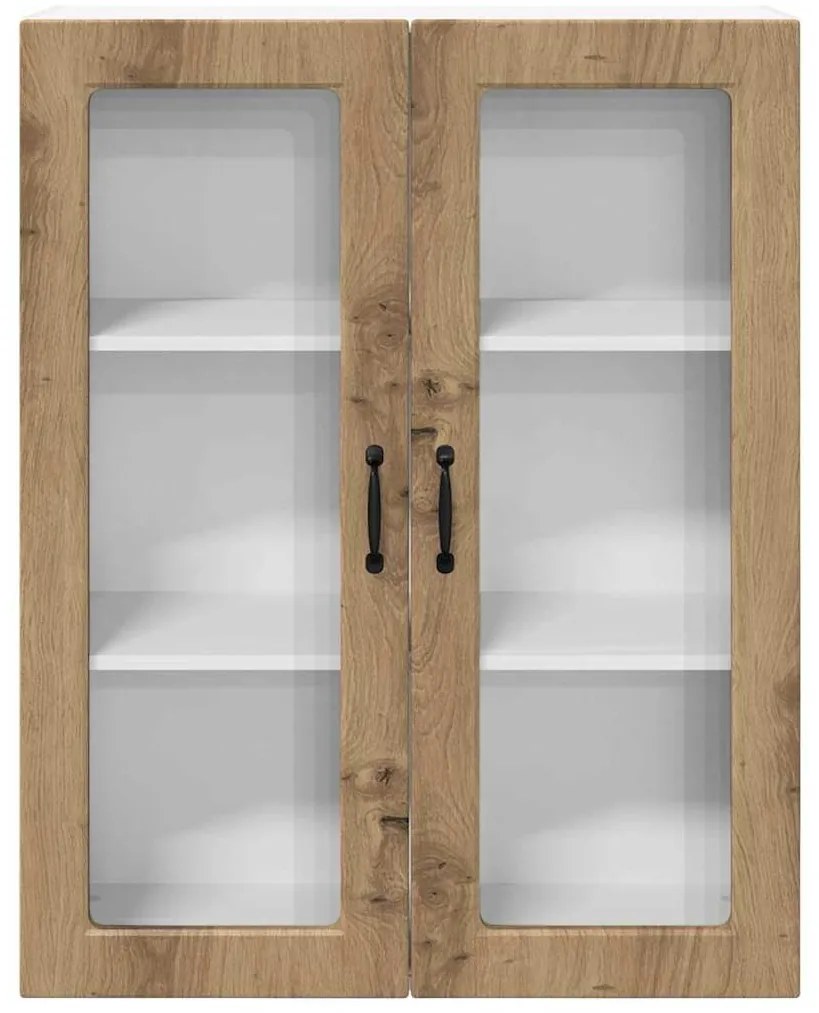 Fali konyhaszekrény Artisan tölgy 80 x 31 x 100 cm Faanyag