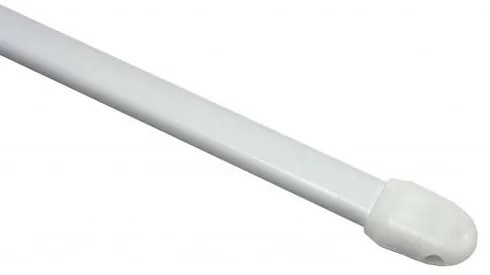 Kihúzható vitrázsrúd, lapos 11 mm fehér, 40 - 60 cm, 40 - 60 cm