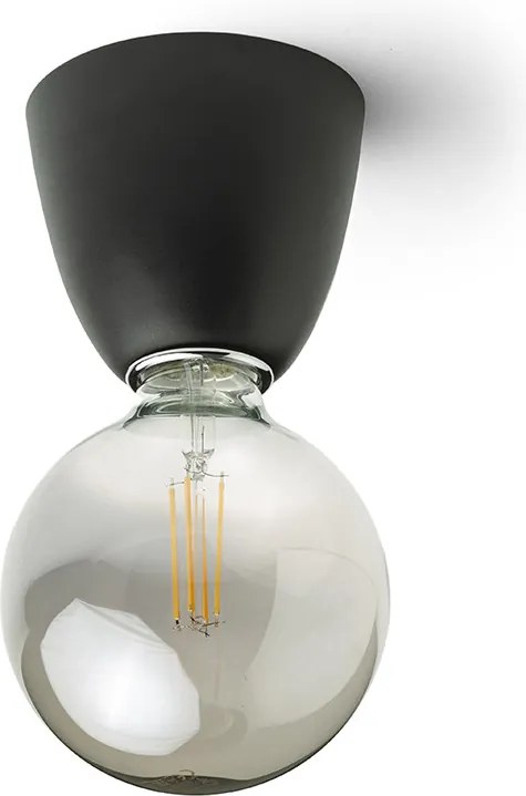 RENDL REACH mennyezeti lámpa fekete 230V LED E27 11W