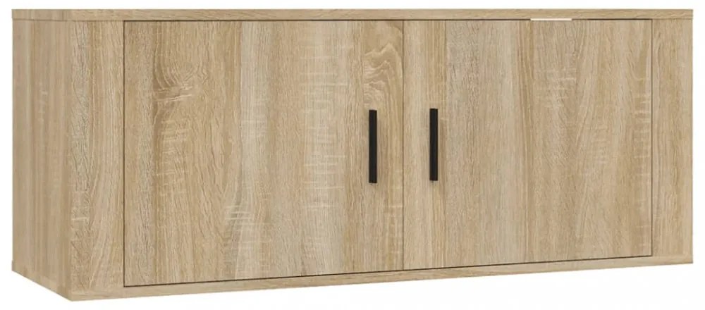 sonoma tölgy fali TV-szekrény 100x34,5x40 cm