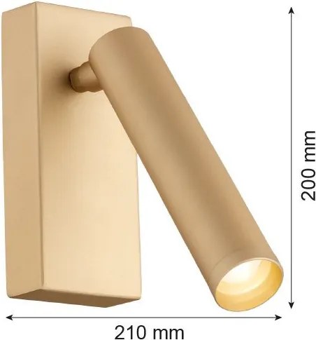 Argon RIO 8326 Fali lámpa 1x4/LED 3000K 719LM IP20