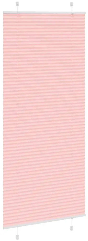 pliszírozott redőny rózsaszín 100x200 cm szövetszélesség 99,4cm