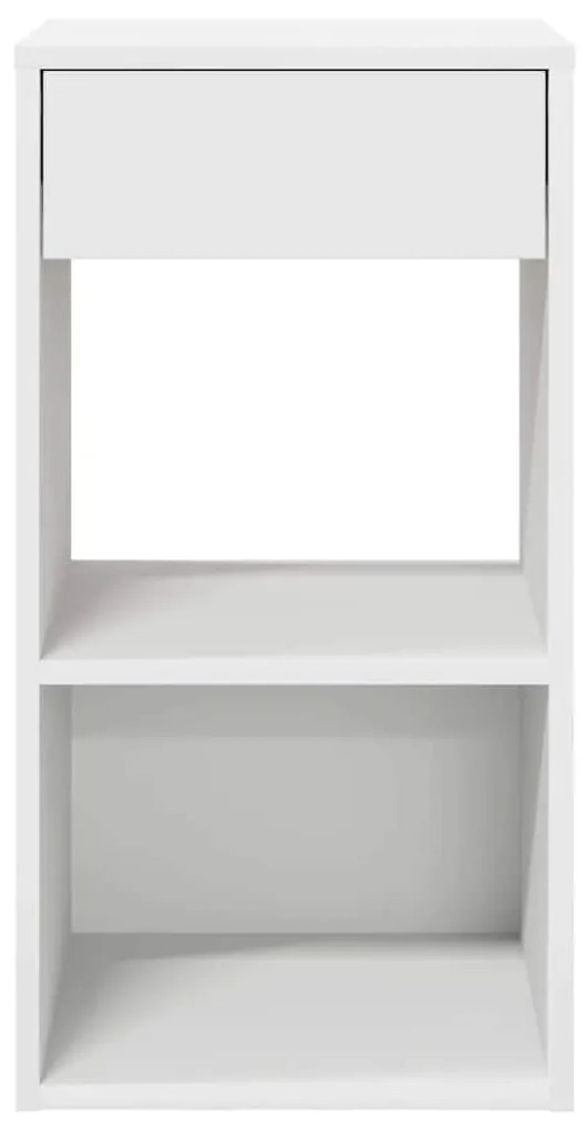 éjjeliszekrények fiókos 2 db fehér 35x34x66,5 cm