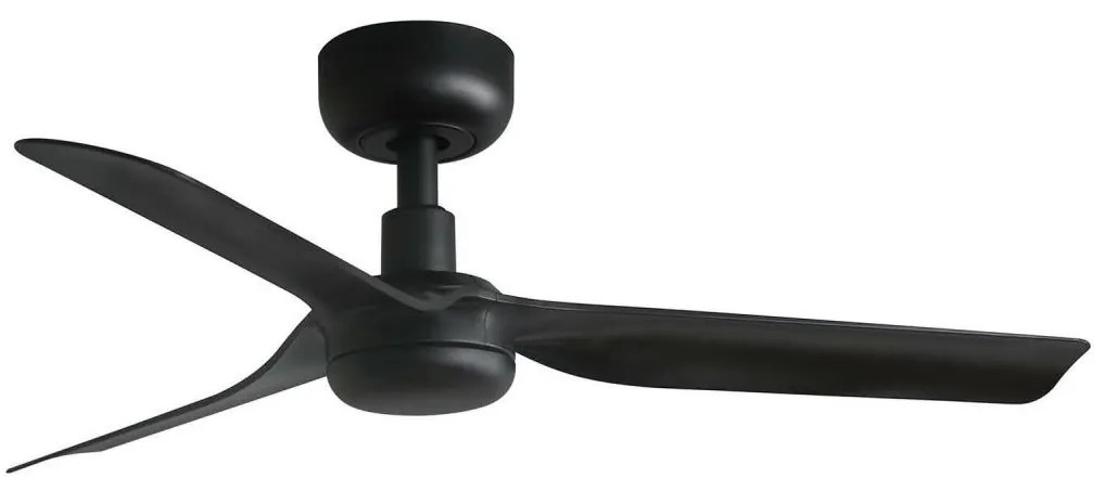 FARO 33822WT-Mennyezeti ventilátor MINI PUNT S fekete átm. 90 cm WT + távirányítás