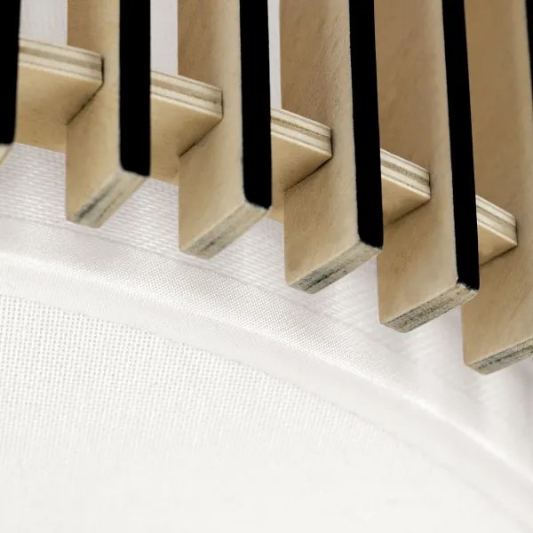 Orion - TARTA mennyezeti lámpa 3xE27/40W/230V, átmérő 40 cm, bézs